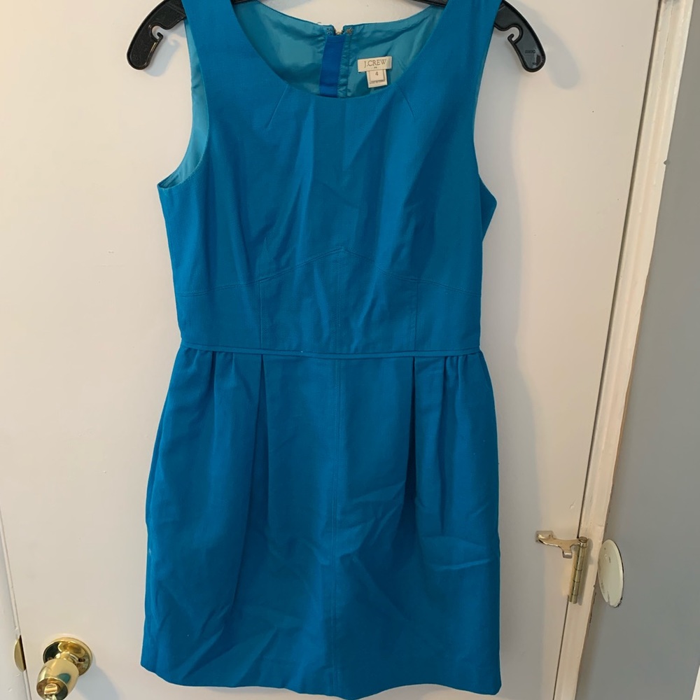 🔥 price drop ‼️ Blue jcrew dress